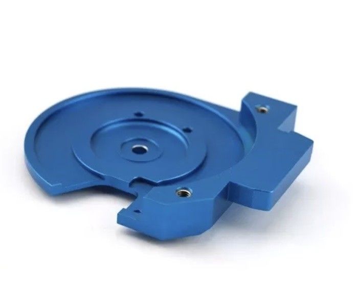Aluminium 6061-T6 CNC Drehteile Farbe Anodisiert für Ventilkörper Stängel