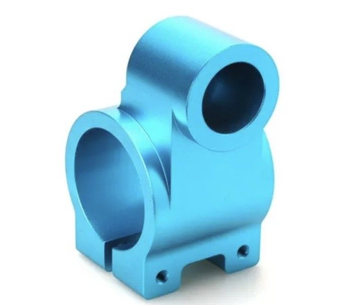 Aluminium 6061-T6 CNC Drehteile Farbe Anodisiert für Ventilkörper Stängel