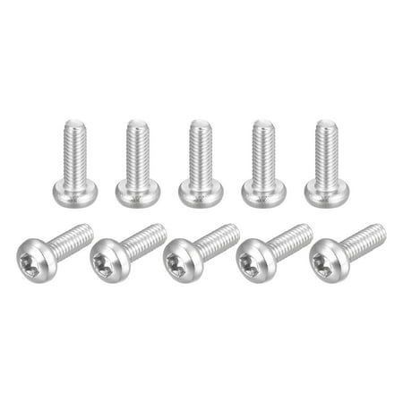 M4x16mm Torx Sicherheitsmaschine Schrauben 316 Edelstahl Pan Kopf Manipulationssicher Schraubverbindungen Bolzen