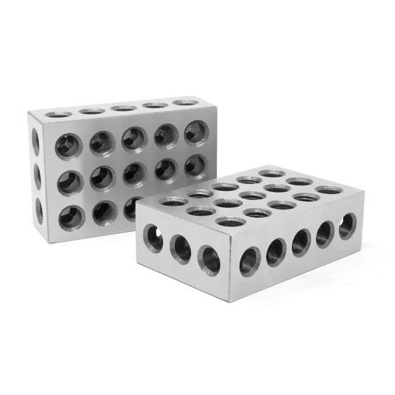 25 mm x 50 mm x 75 mm Stahlgehärtet Metrische Präzision 123 Gauge Blöcke