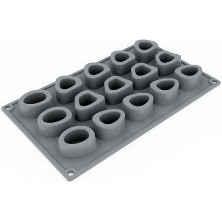 Backen und Einfrieren mit 15 Hohlräumen, jeweils 1,89 x 1,57 x 0,91 Zoll hoch