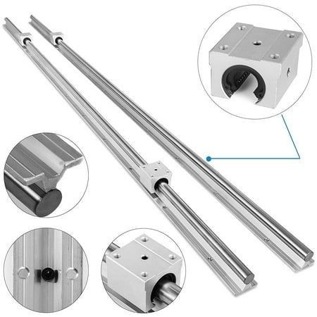 Unterstützte Lineare AluminiumZylinderführung Lineare Lagerbahngleitführung Wellenstange, Größe:1500mm