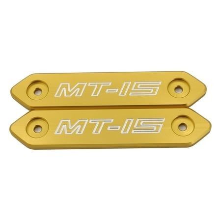 CNC-Aluminiumlegierung Dekorationszubehör Mtkracing für MT-15 2018 Motorradteile - Golden