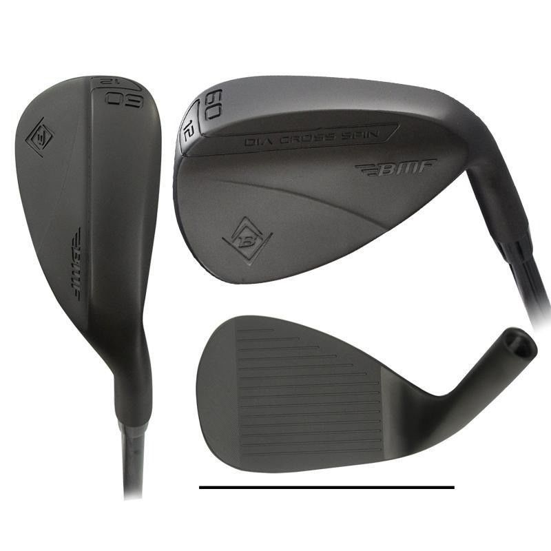 60 Grad benutzerdefiniertes Logo Schwarzer Sand Blasting Golf Wedge Club Racing, Geschenk 35,5 Zoll