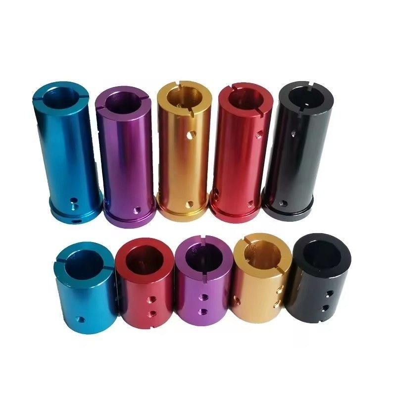 Hochpräzise CNC-Custom-Teile aus Aluminium Farbenprächtige Anodisierte Aluminium-Werkteile