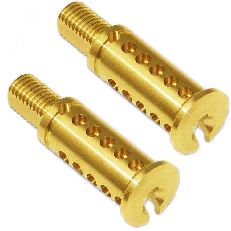 Kupfer-Brass-CNC-Fräsen-Drehen hohe Nachfrage kundenspezifisches 4-Achsen-CNC-Zubehör Motorradzubehör