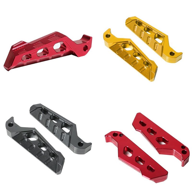 OEM CNC-Bearbeitungsanbieter Fräsen Präzisions-Aluminium-Zubehör Motorrad-Basis Fußpedal Teile