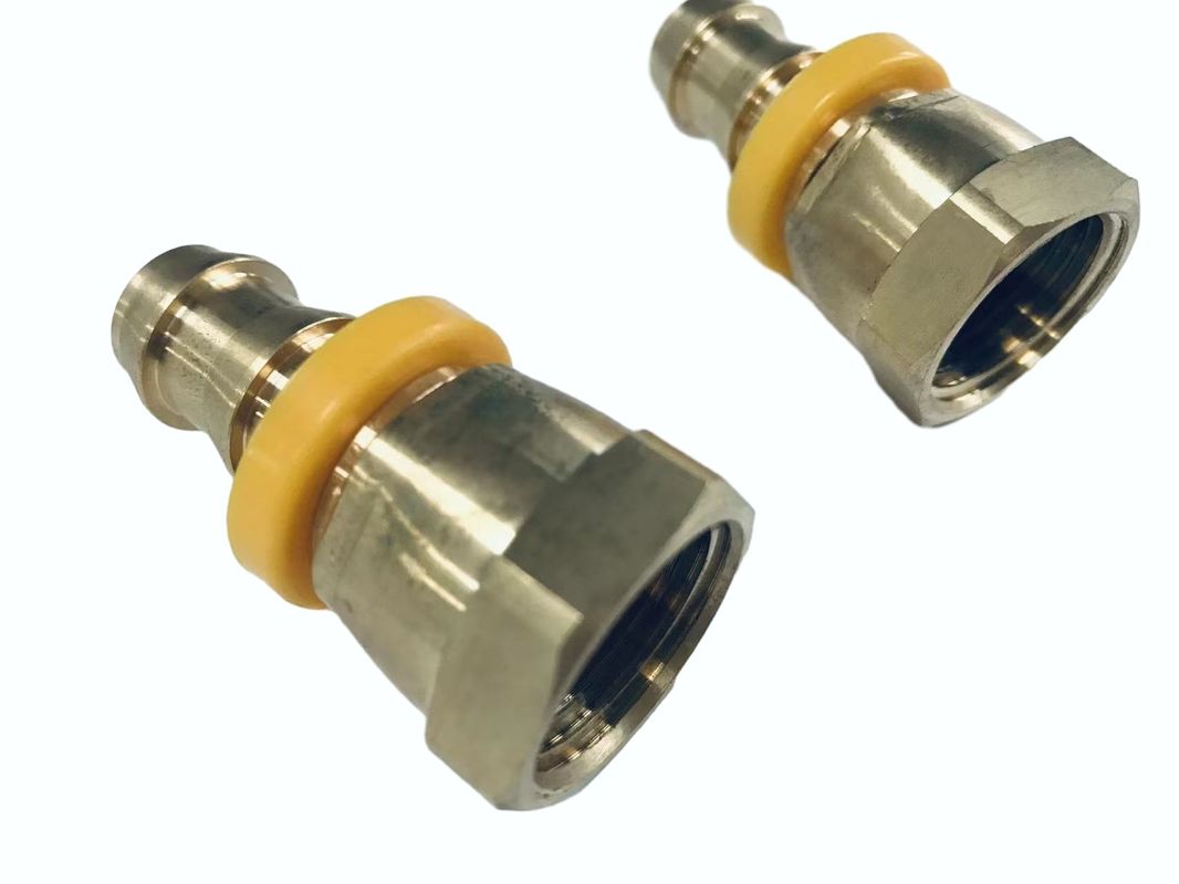 1/2 Female Npsm Thread-1/2 Put-on Hardware Befestigungsbelag CNC Mchining Schlauch Barbe Messingbelag