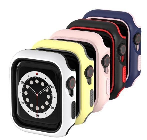 Kann benutzerdefinierte Tropfenbeständige Doppelfarben-Schutzhülle TPU-Schutzhülle Smart Watch