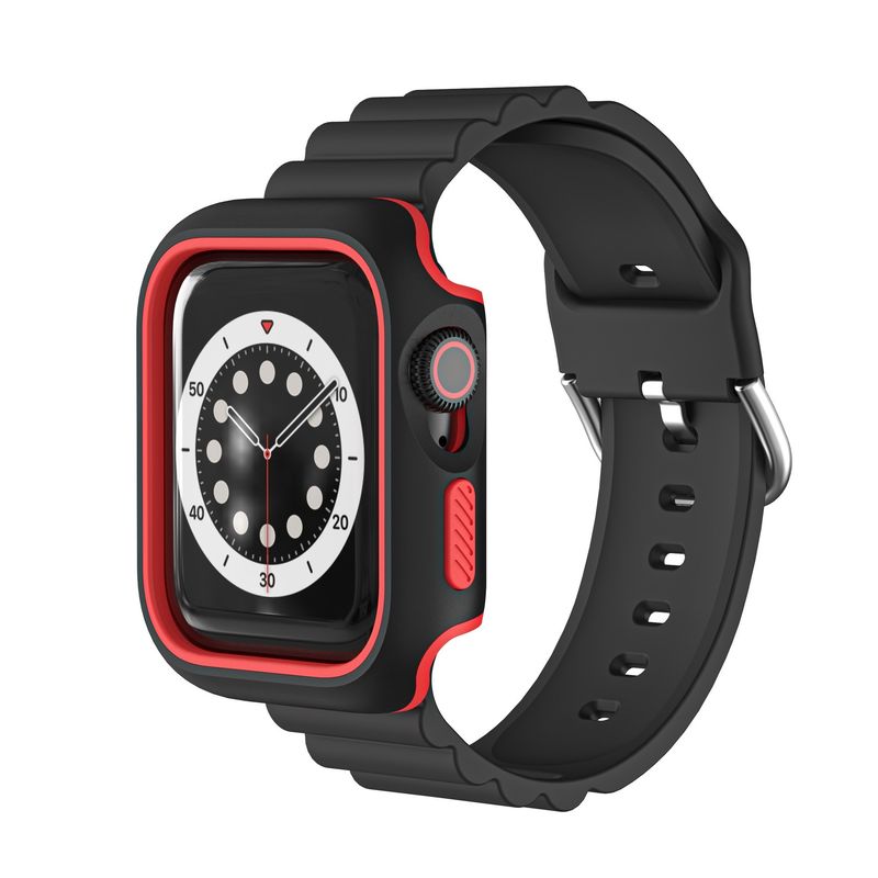 Kann benutzerdefinierte Tropfenbeständige Doppelfarben-Schutzhülle TPU-Schutzhülle Smart Watch