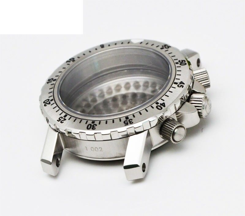 Custom Neue Großhandel Fabrik Uhr Werkzeuge Saphir Kristall 316L Edelstahl Titan Uhr Gehäuse