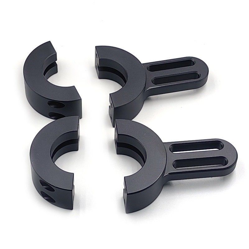 Anodisiertes Aluminium 6061 Holder Metallbearbeitung Fräsen Serviceteile für Fahrräder