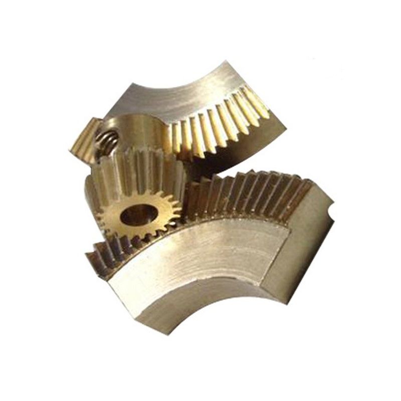 Spezialisierte CNC-Bearbeitungsanlage Edelstahl hochpräzise Messing-/Titan-Zahnmaschinenteile