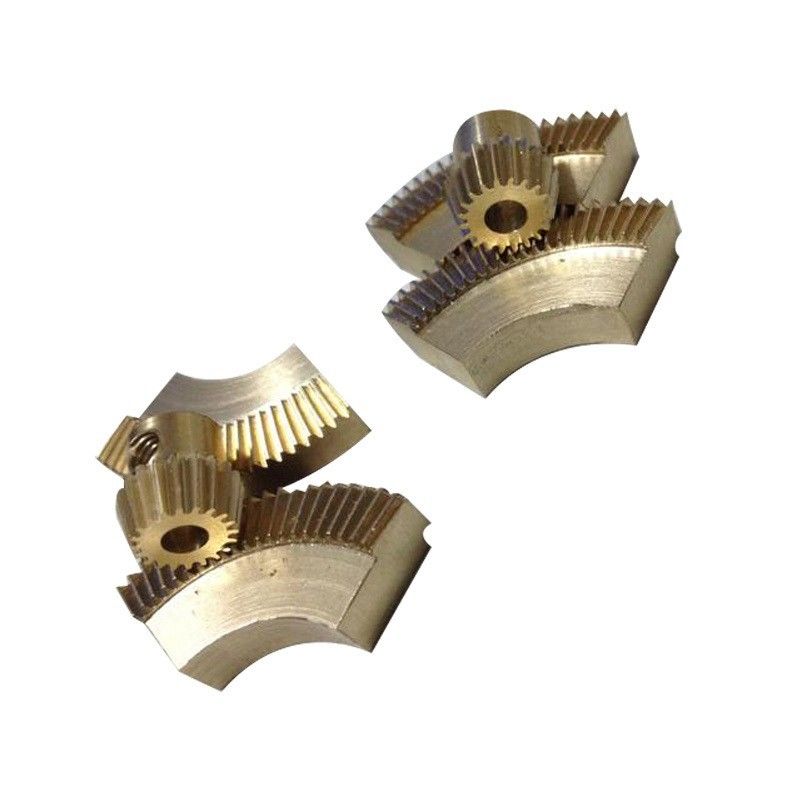 Spezialisierte CNC-Bearbeitungsanlage Edelstahl hochpräzise Messing-/Titan-Zahnmaschinenteile