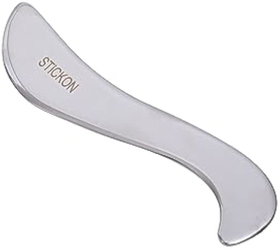 ESTINK Guasha Scraping Massage Tool Edelstahl Upgrade Muskelskraber für Weichgewebe Mobilisierung Rückenbeine Hals